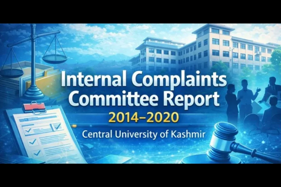 Internal+complaints+committee+report+2014-2020+central+university+of+kashmir: 7 Critical Findings That Demand Attention